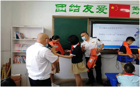 【乡村影像】仙桃水上交通安全及防溺水知识进校园_活动_蔡玲_大新路