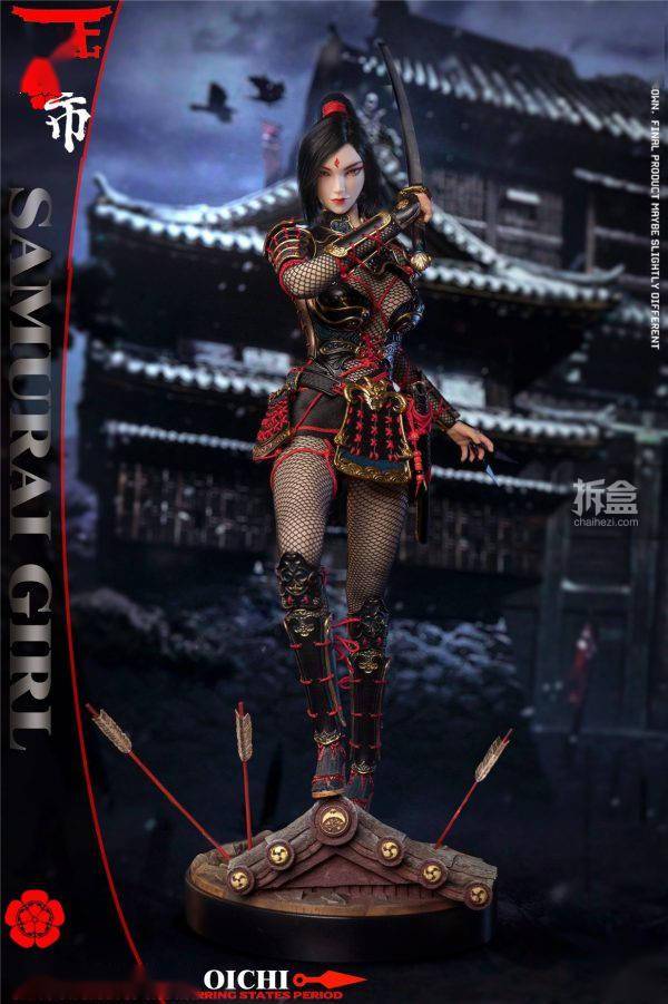 【头雕调整】kystudio 1/6 战国女武姬《武者阿市》_效果_变动_官图