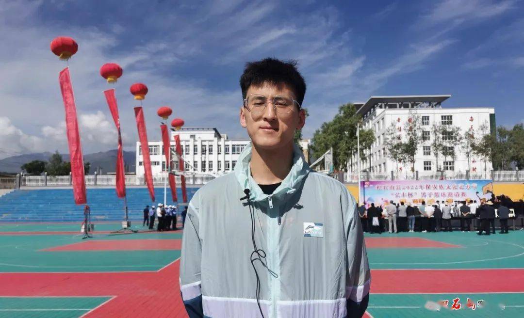 积石山县2022年保安族文化艺术节弘丰杯男子篮球邀请赛开幕