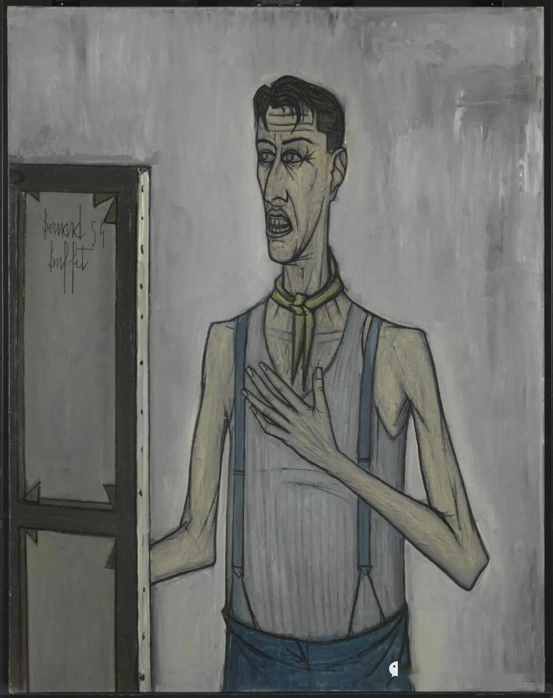 绘画欣赏——bernard·buffet_法国_微信_油画