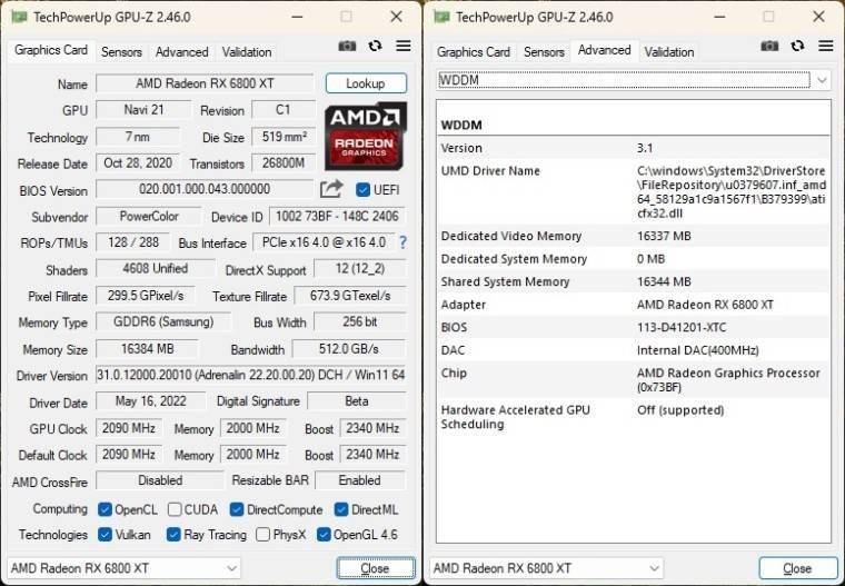 AMD 发布Win11 22H2 WDDM 3.1驱动：大幅提高 Radeon OpenGL 性能