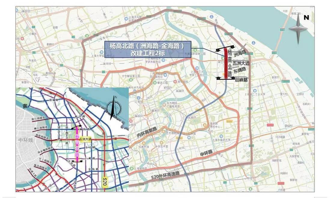 焊花飞溅中杨高北路洲海路金海路改建工程2标开建