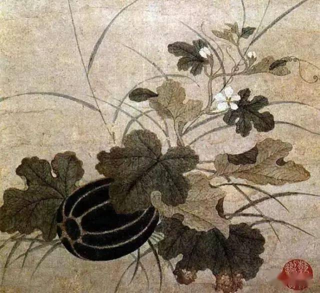 古人画瓜果,你知道都有说明寓意吗?_佚名_石榴_品种