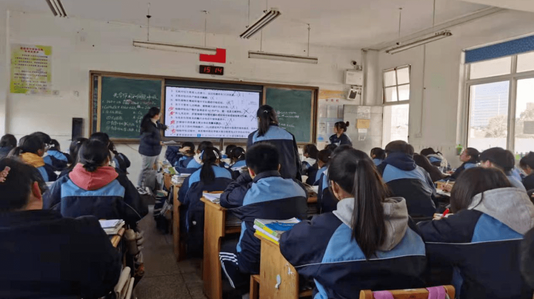 淮安市淮海中学举行生本课堂生本教学课堂验收活动