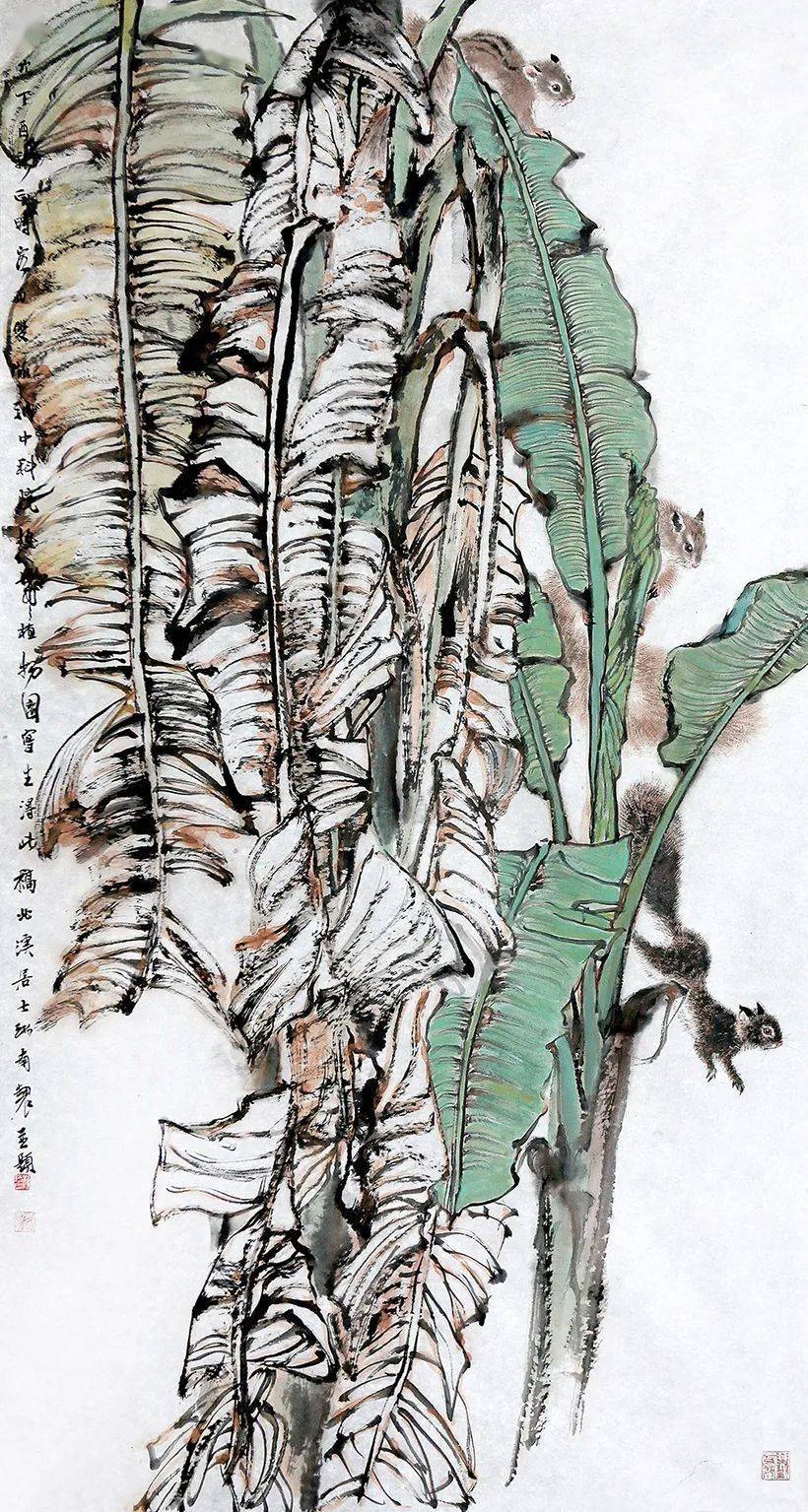 汤琳南的花鸟_生活_绘画_传统