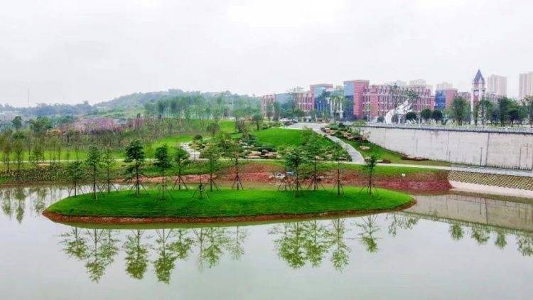 美不胜收！ 有人提前到西部（重庆）科学城占地800多亩的生态公园打卡了