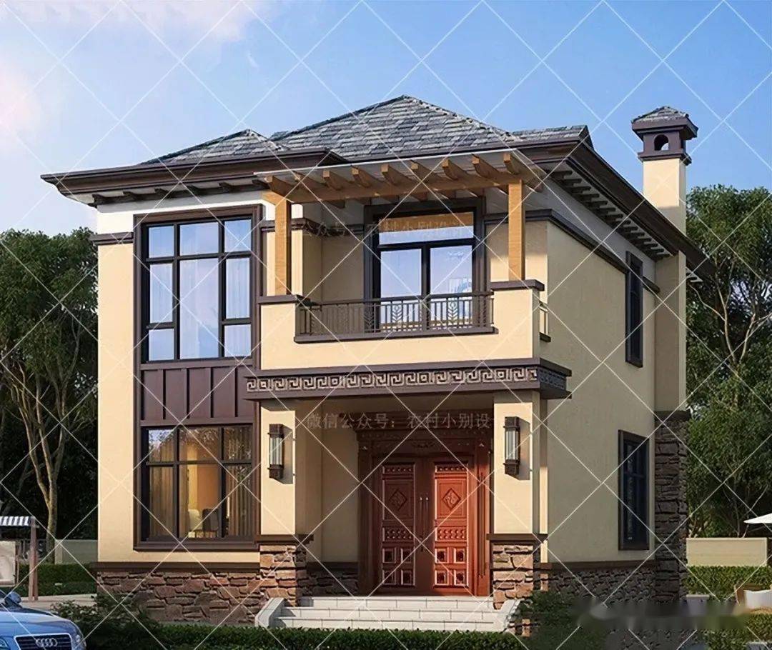 设计得当,照样建出漂亮,满意的好房子,现在农村自建房,各种款式,各种