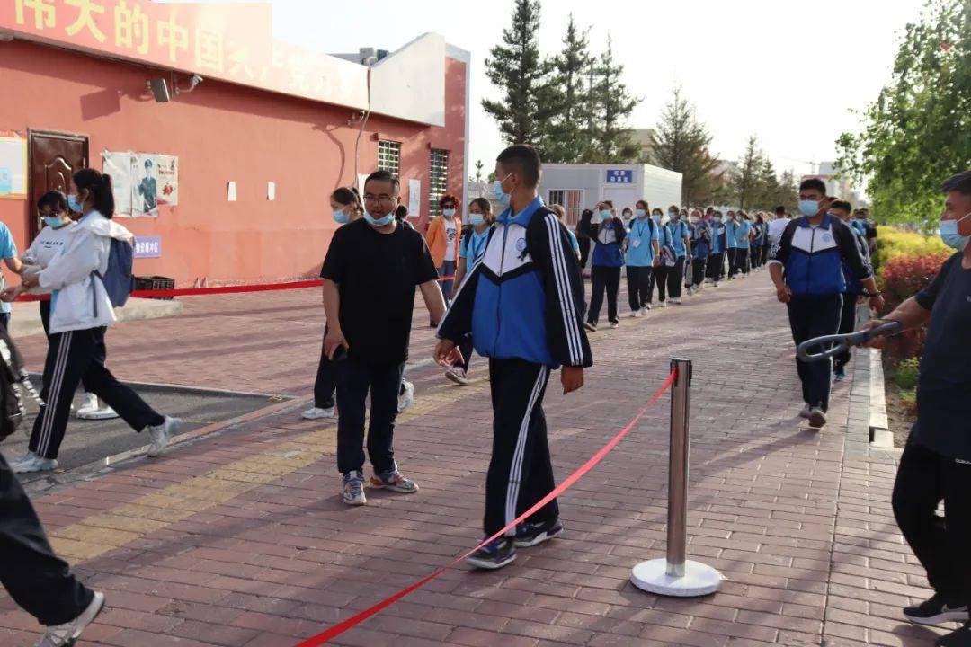 富蕴县第一中学开展中考前疫情,防震防控应急演练_进行_考生_防控