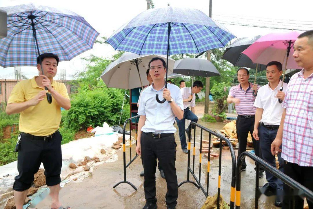 区长尤朝东带队到金浦铜盂金灶等地调研地质灾害防治工作