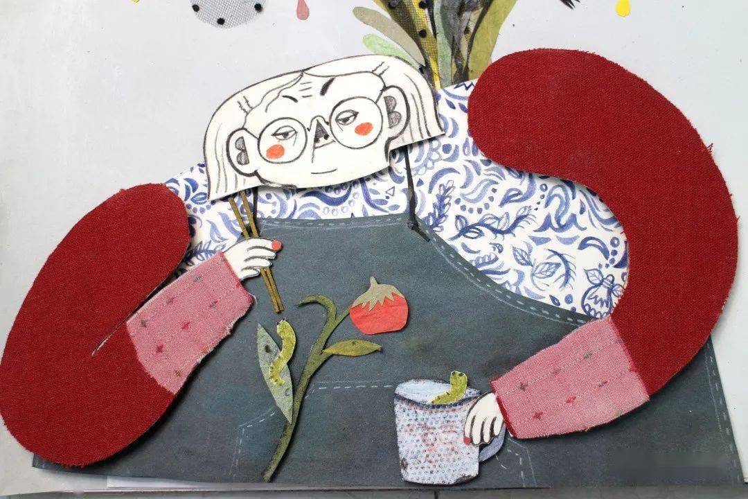 囍卷| 有魔法的拼贴课_插画_绘本_创作技巧