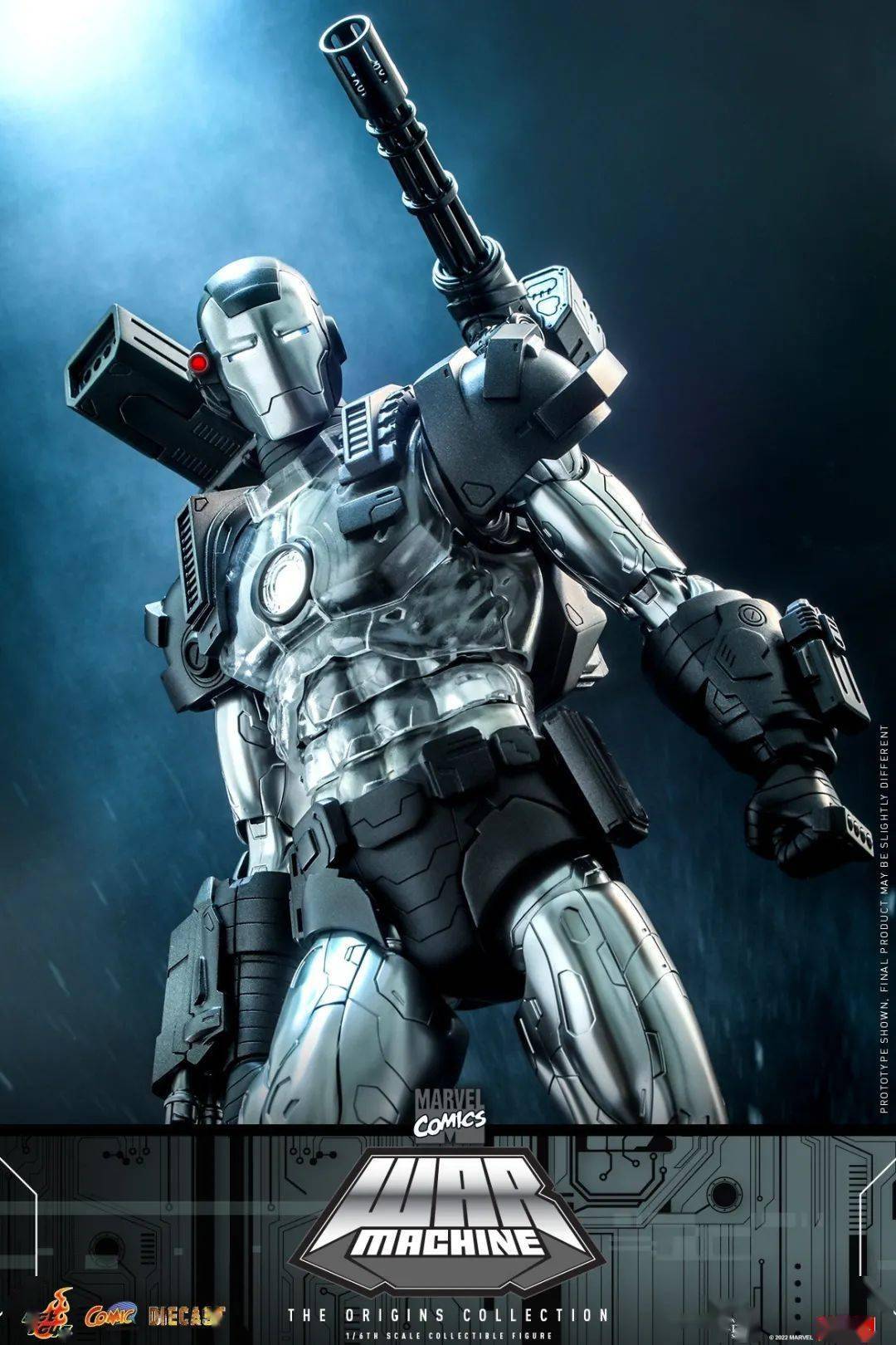 hottoys ht 1/6 合金 漫威漫画 战争机器 cms013d47