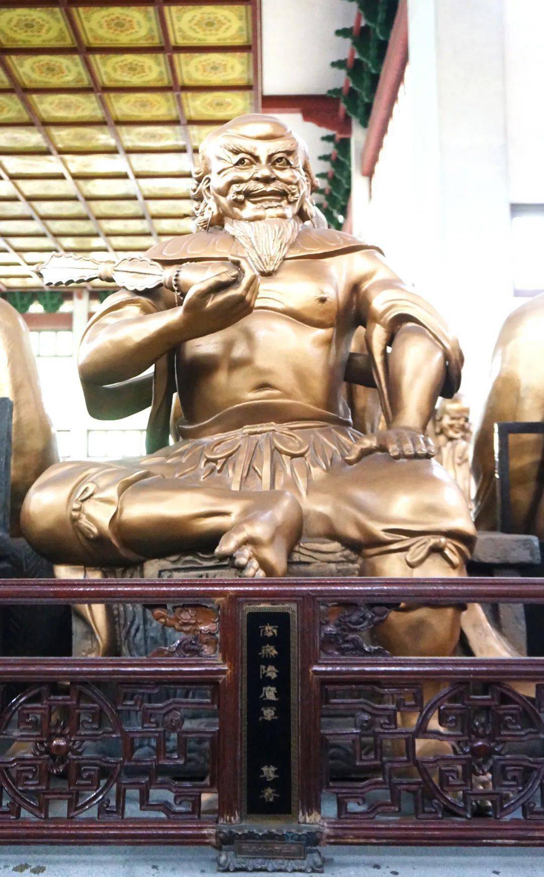 灵隐寺五百罗汉堂——降魔军尊者(289)
