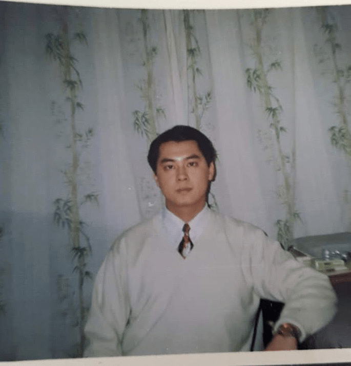 我的爸爸,一个平平无奇的帅哥而已_老爸_照片_时候