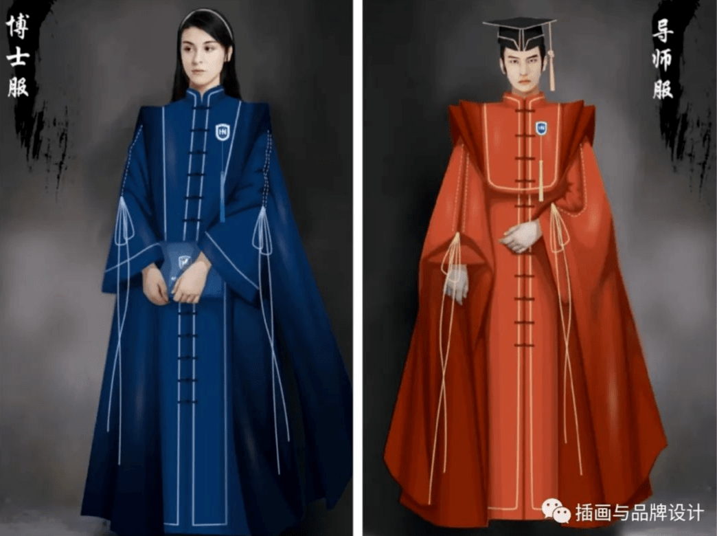 求求了别再用大头术了穿着汉服照毕业照难道不美吗