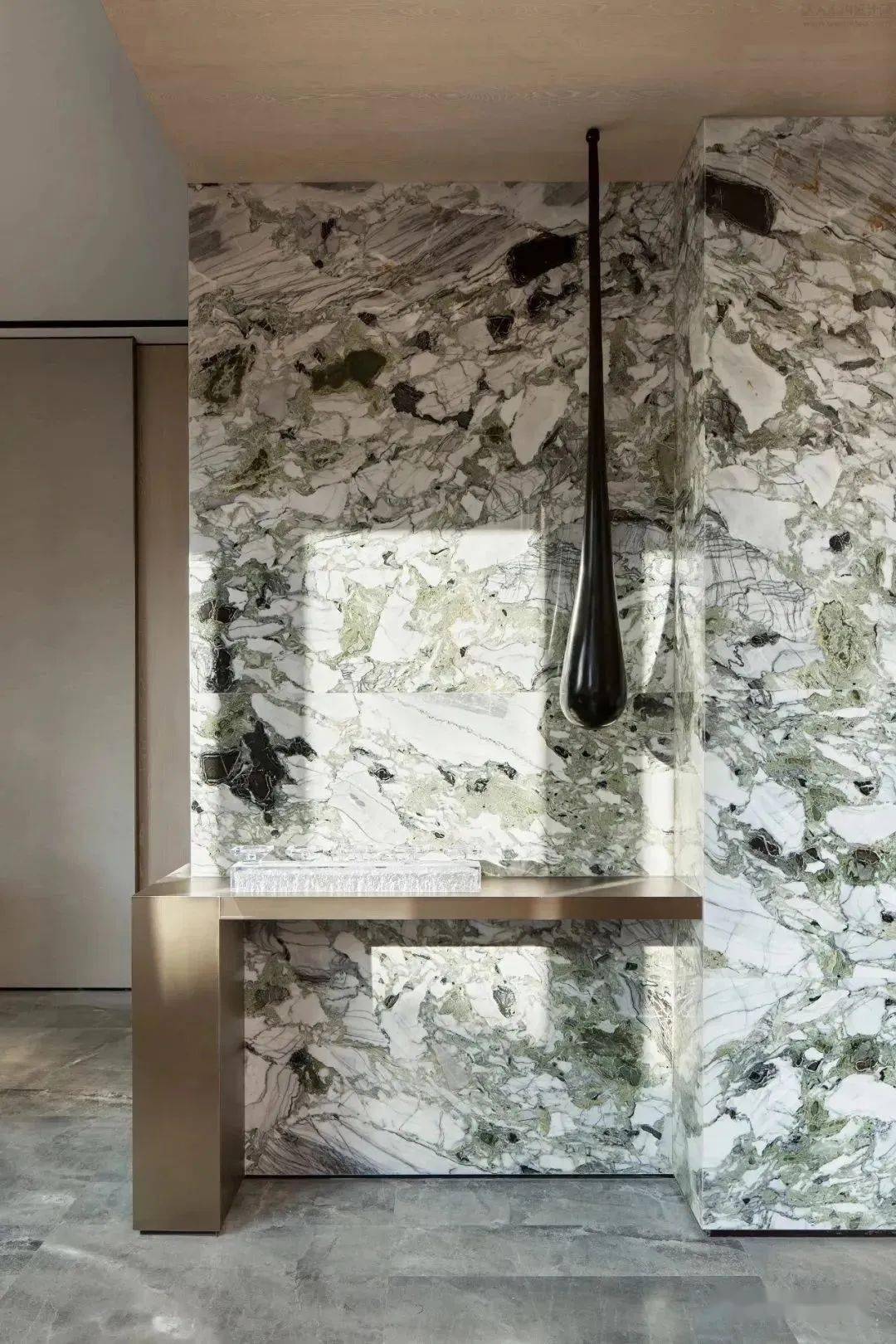 冷翡翠大理石 | 外国人都沉迷的国产大理石_清隽_章法_玉质