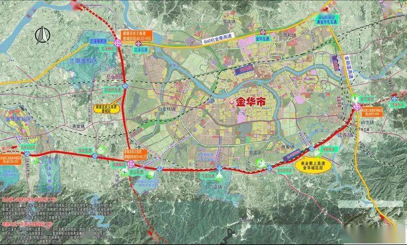 椒江至武义公路规划图图片