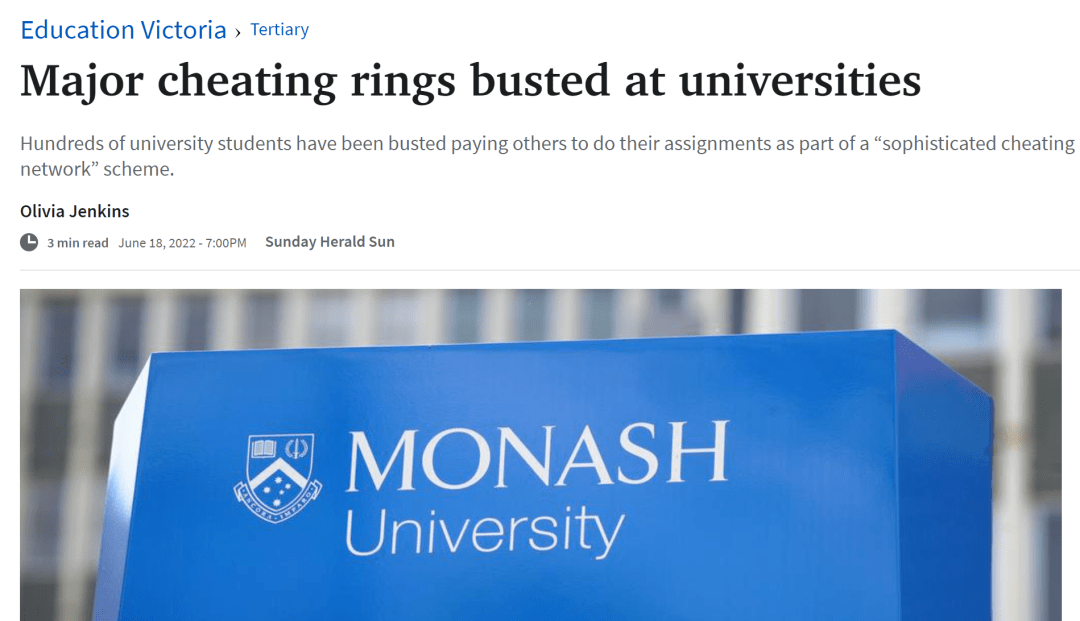 留学代写骗局_海滨学院视听说代做_澳洲大学严查代写行为