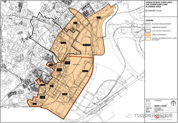 (中央地區規劃圖,圖源:ura)( 市政區土地利用規劃圖,圖源:ura)cbd復興