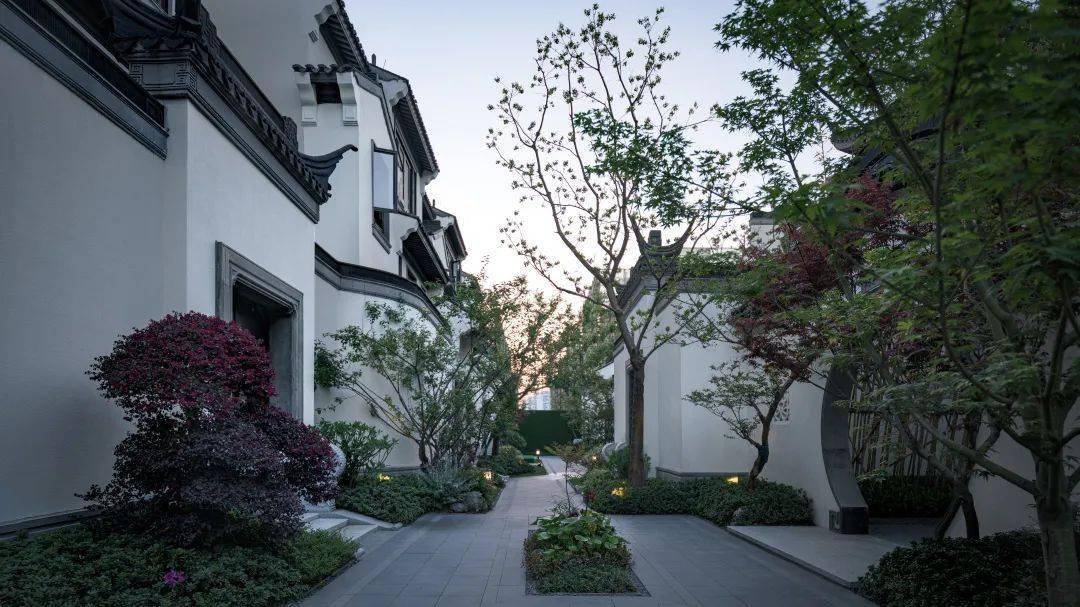 杭州绍兴最新精品楼盘大平层中式合院叠拼高层洋房