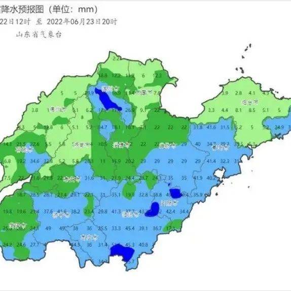 今天下午山东迎大范围降水，持续多日的高温天气将缓解地区枣庄鲁中 1001