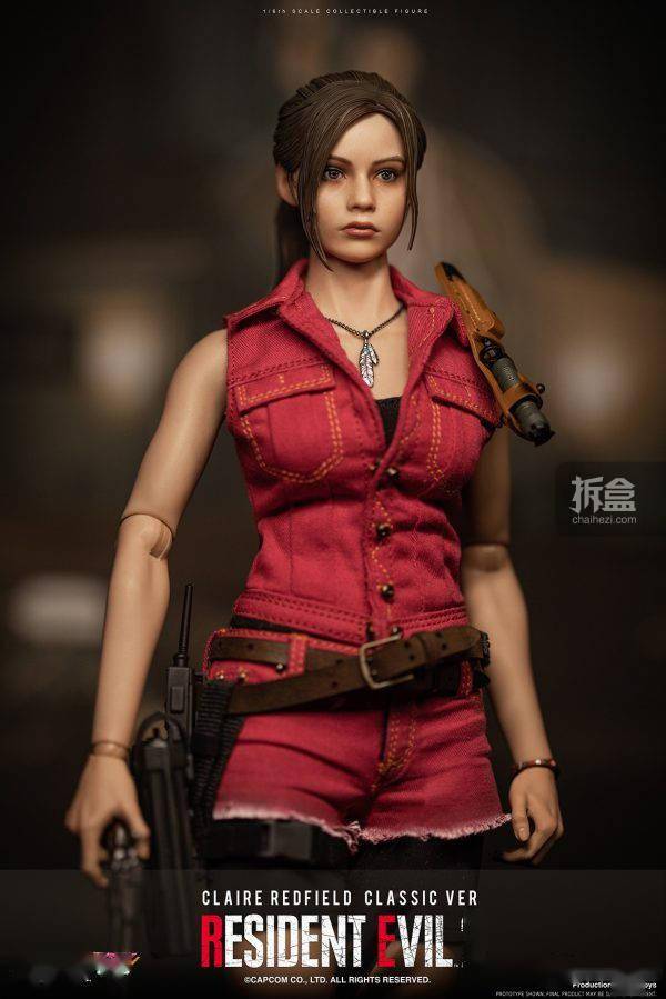 damtoys新品:1/6《生化危机2》-克莱尔·莱德菲尔德claire【经典版