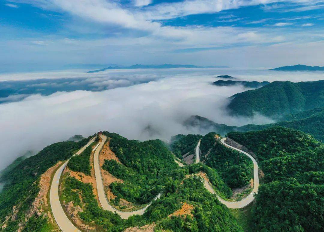 皖美驾游岭略风光金寨中国红岭公路自驾体验游即将开启