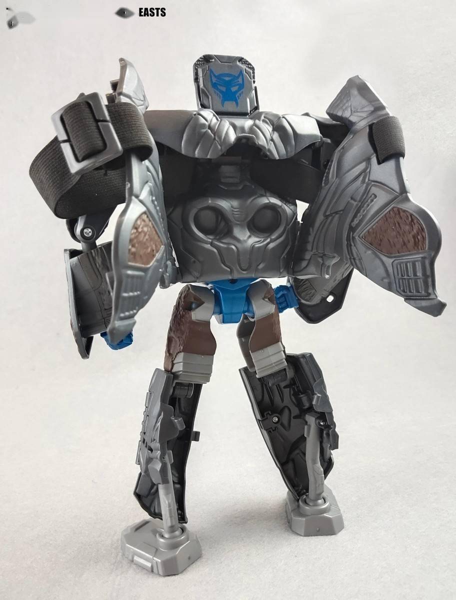 78民间测评变形金刚电影7超能勇士的崛起猩猩队长变形面具