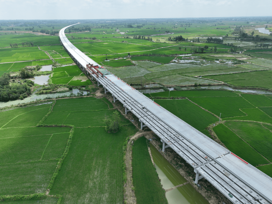 六安第一长公路桥梁贯通!_汲河_霍邱_项目
