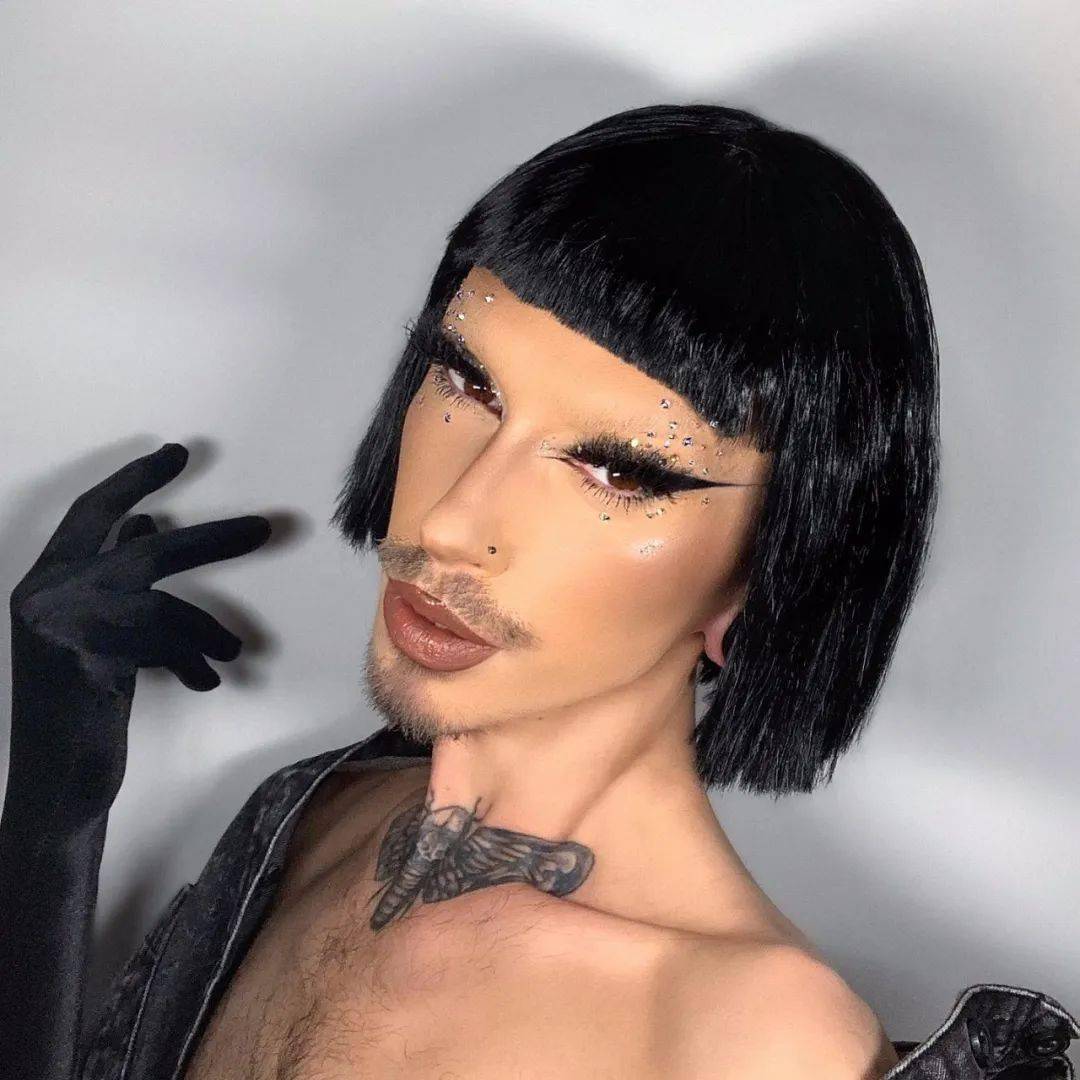 赏析男化妆师美妆博主sebastianlvcian妆容集锦