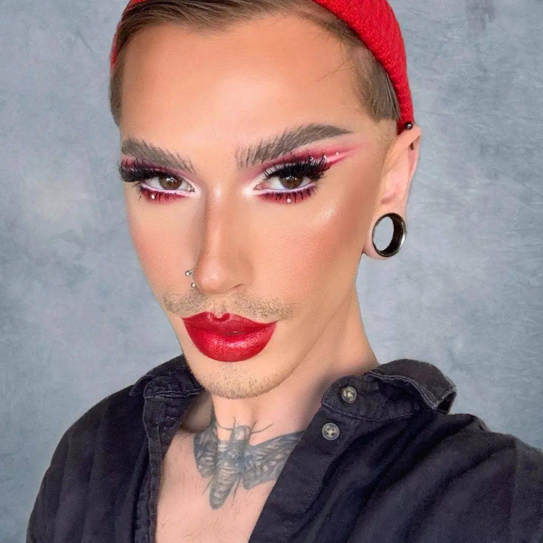 赏析男化妆师美妆博主sebastianlvcian妆容集锦