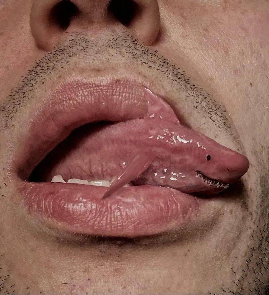 他肢解自己的身体作画揭露赤裸裸的社会真相年轻人大呼这不就是我