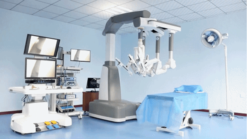 国产手术机器人图片