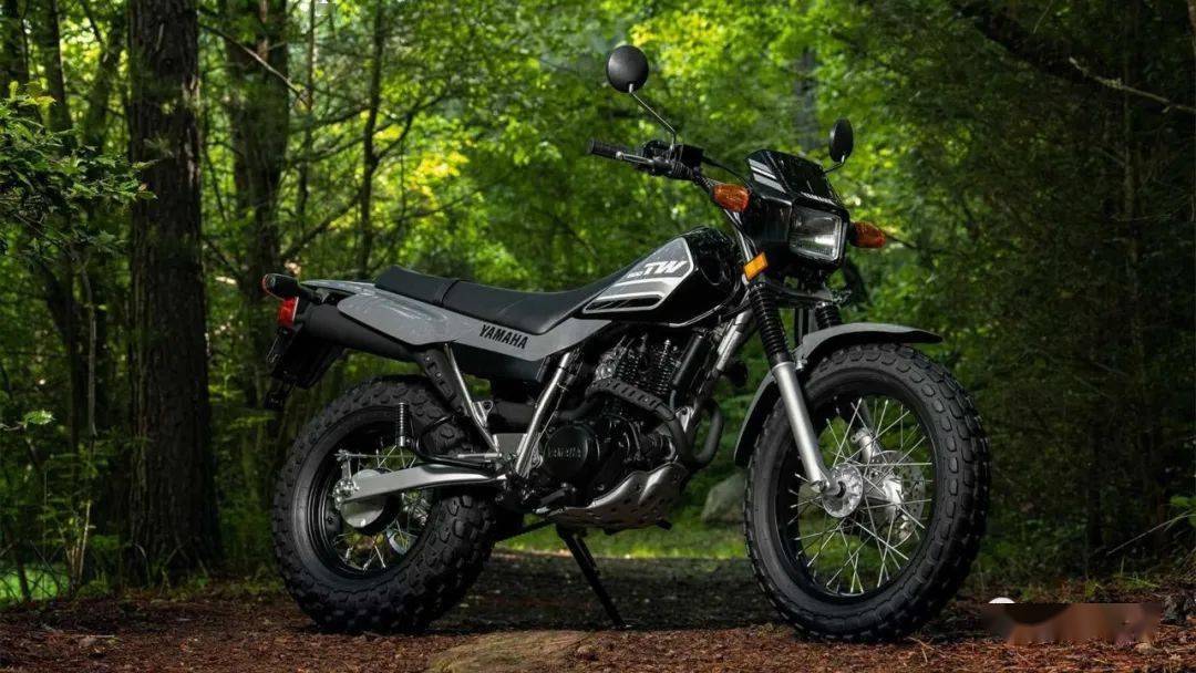 雅马哈发布tw200xt250全新配色经典造型公路越野两用宠儿酷乐机车