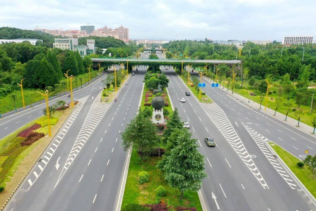 今日,宜春这条大道主路全线通车!_高架桥_工程_路段