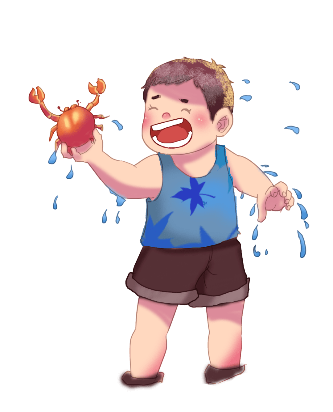 乘风破浪的7月一起去莼湖赶海吧