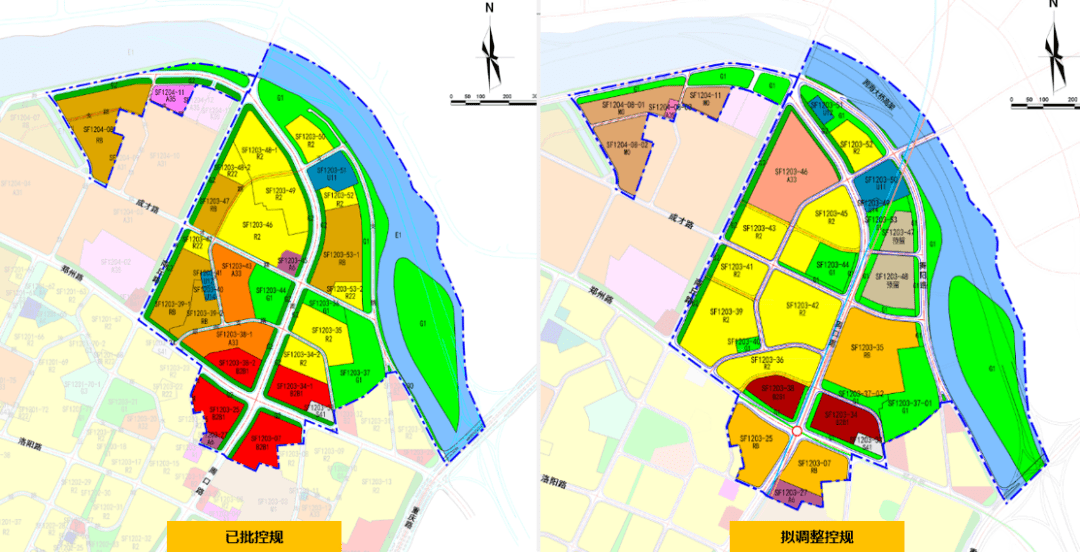 路两侧改造项目及橡胶谷二期控规调整公示(草案)_用地_地块_青岛市