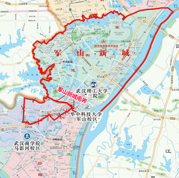 武汉汉南区最新规划图图片