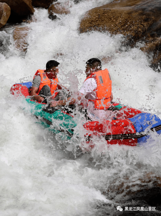 凉爽一夏牤牛河漂流开漂了