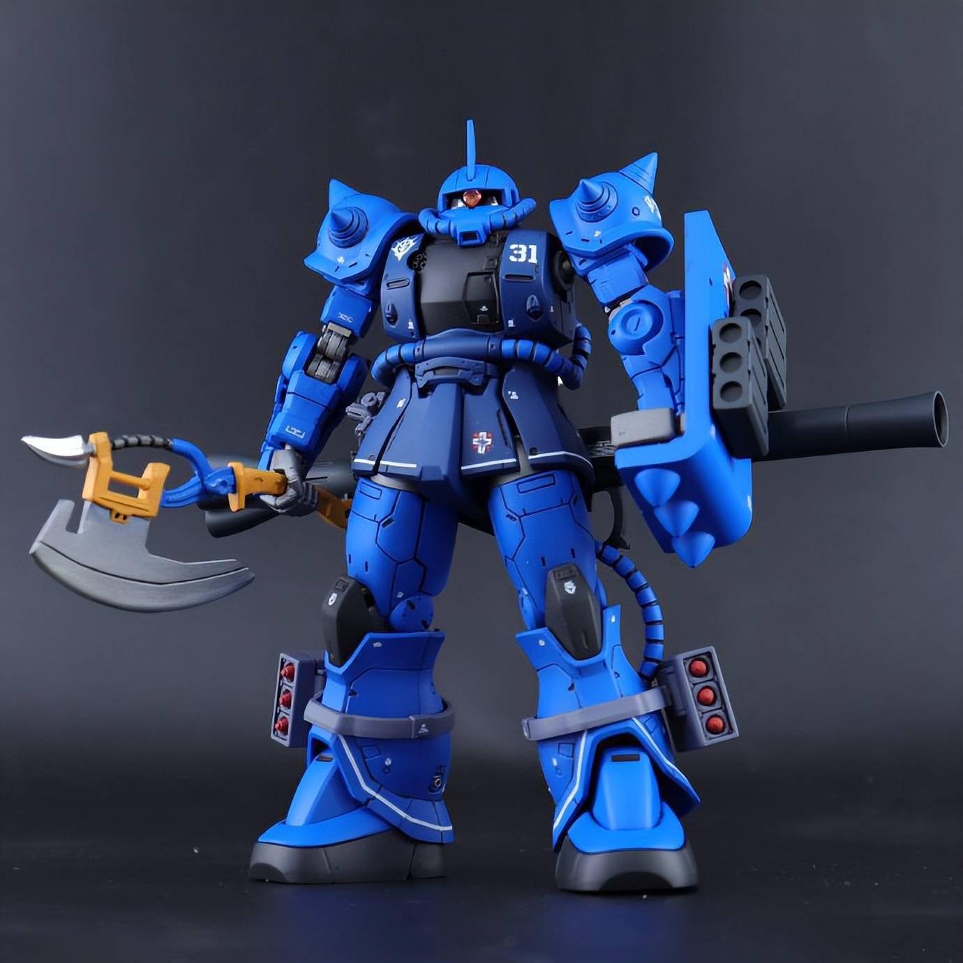 gto夏亚专用兰巴专用多鲁兹专用扎古模型大家喜欢哪款