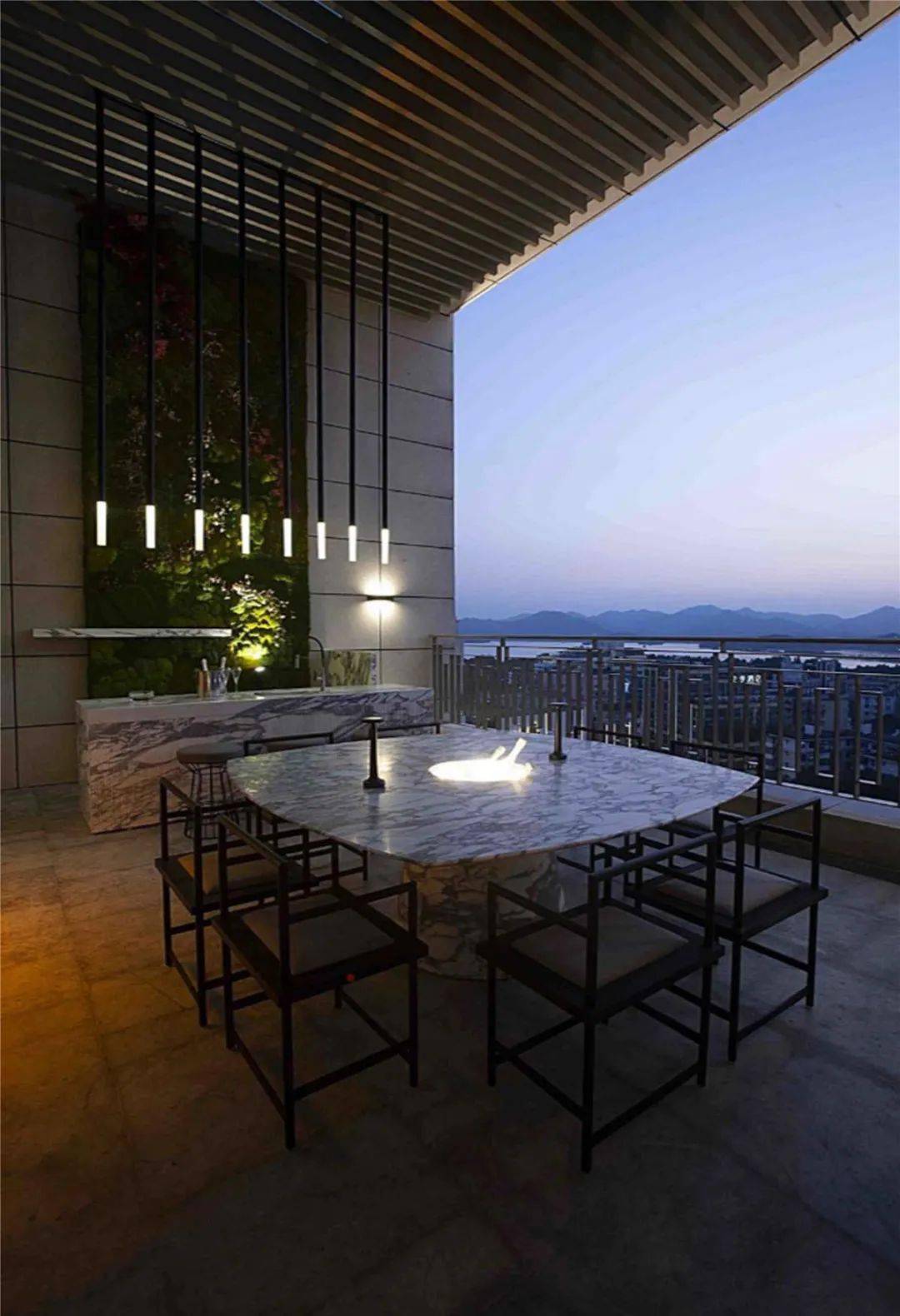 石材案例 | 杭州嘉里中心逸庐,12万一平的豪宅_西湖_定制_空间