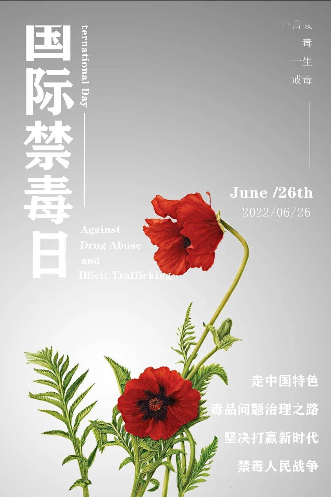 禁毒平面作品征集活动