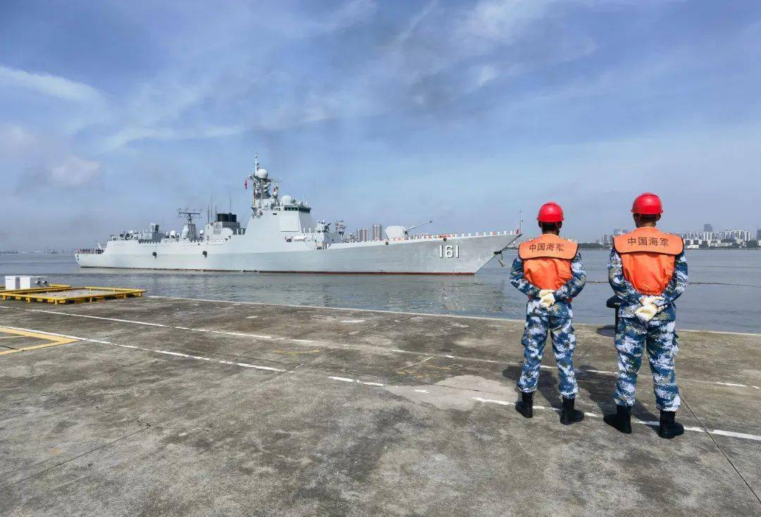 凯旋海军第40批护航编队完成任务返回湛江