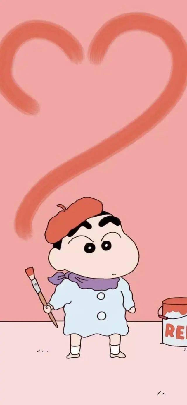 可爱蜡笔小新系列壁纸背景图_壁纸_系列_背景图