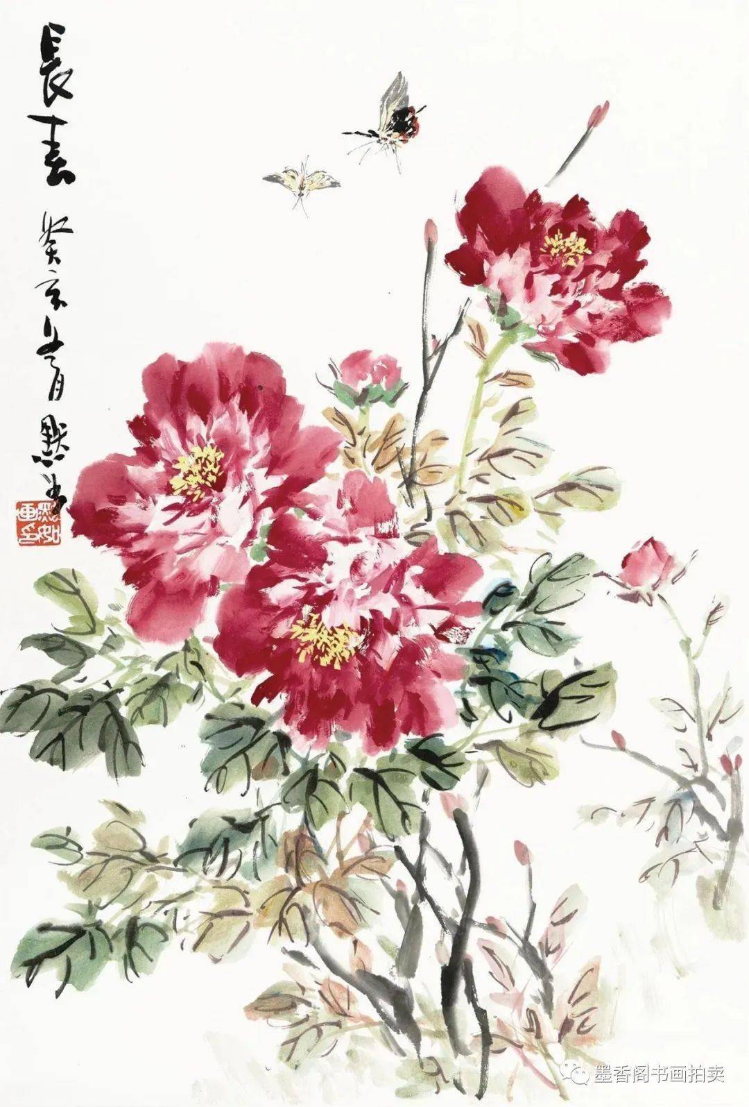"默契自然 落笔如神"——金默如的写意花鸟画之美_作品_书画_波罗蜜