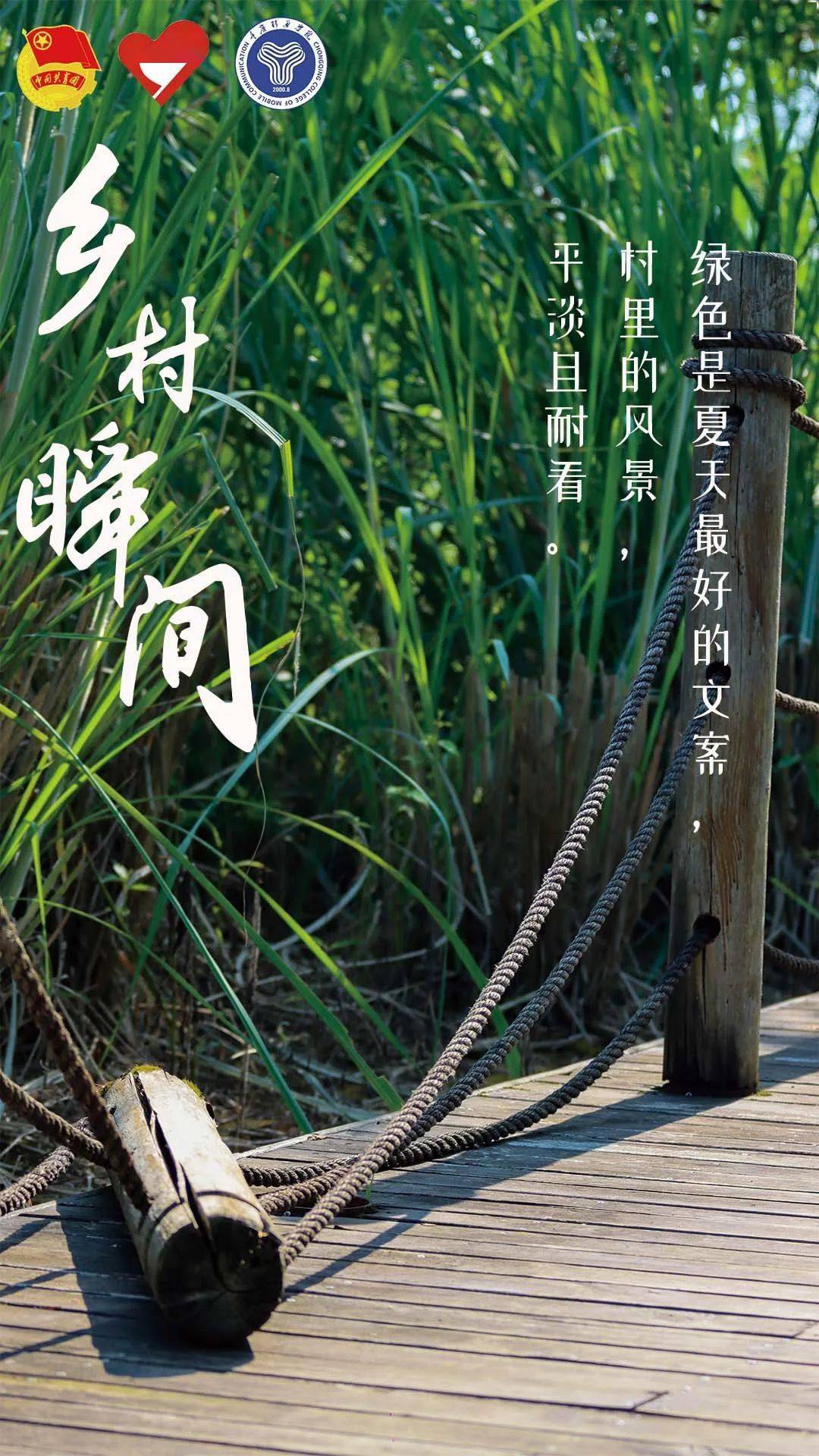 三下乡 | "逐梦新征程"实践队"乡村瞬间"系列海报你pick了吗?