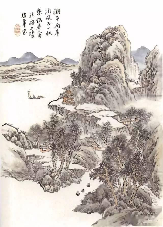 吴蓬国画作品欣赏图片