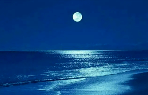 【唐诗百日谈】海上生明月,天涯共此时._意思_亲人_露滋