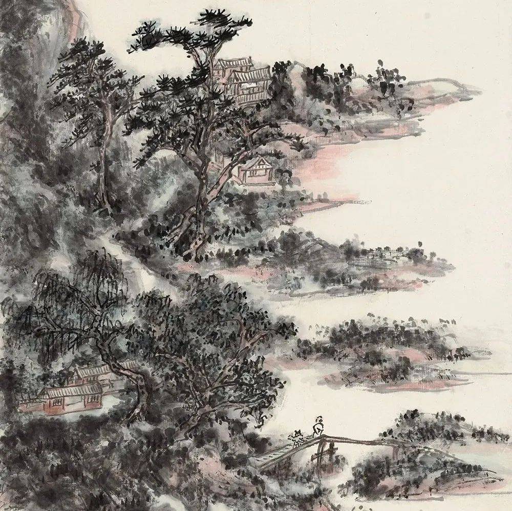 赏画 | 黄宾虹《富春纪游》_画面_峭爽_版权