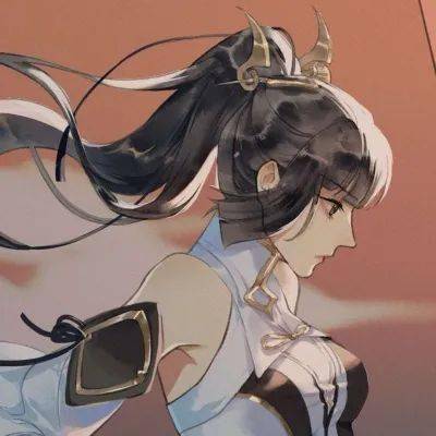 仙气古风女头 | 白茶清欢无别事 我在等风也等你_头像_柳今_苍水