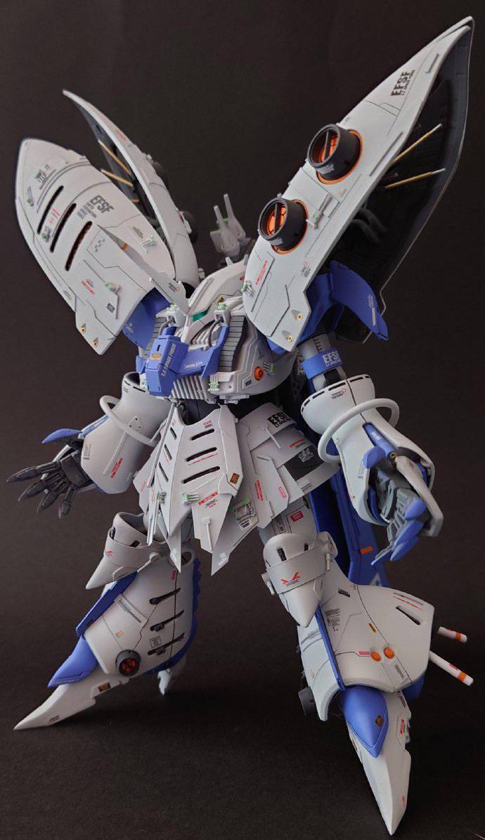 换色重涂加背包,机动战士高达卡碧尼模型改造_驾驶员_什么_部分